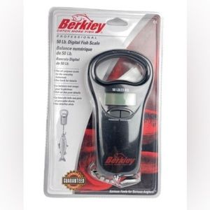 Berkley 50lb Digital Fish Scale FS-50 Fishing Weight NEW